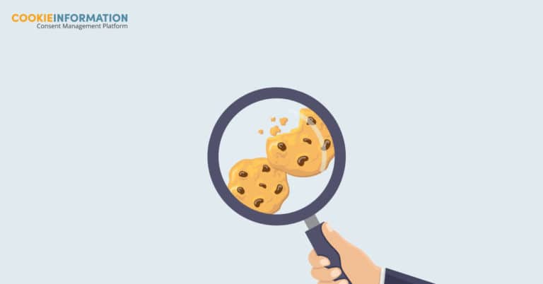 European Data Protection Board creates new taskforce. Image of two cookies under a looking glass.